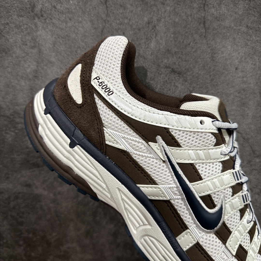 图片[7]-【纯原CS版】NK P-6000 复古老爹休闲运动鞋 棕白 全新公司级品质 组合大底 中底拉帮等细节区别市售通货品质 市面唯一正确三明治网面 货号：HV8972-001 尺码：36 36.5 37.5 38 38.5 39 40 40.5 41 42 42.5 43 44 44.5 45-选品中心