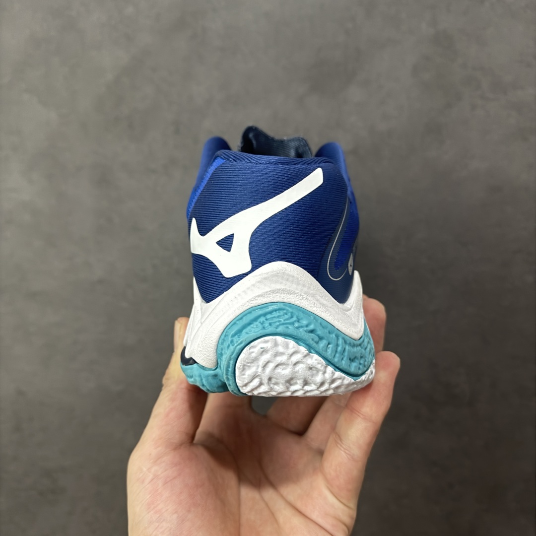 图片[4]-【公司级】美津浓Mizuno Wave Lightning Z8 闪电Z8系列低帮排球羽毛球运动鞋“蓝浅蓝” 升级原楦原纸版开发 #采用高频热熔网织布鞋面材质 #后掌wave物理镂空设计 #外置特殊防滑耐磨橡胶大底 货号：V1GA240001 尺码：36 36.5 37.5 38 38.5 39 40 40.5 41 42 42.5 43 44 45 编码：LNH280290-选品中心