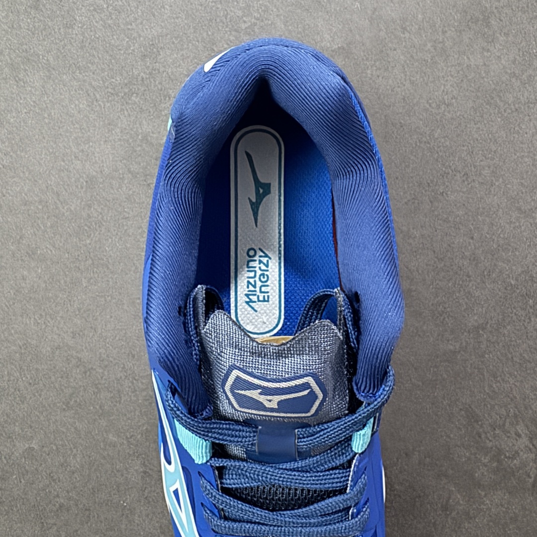 图片[7]-【公司级】美津浓Mizuno Wave Lightning Z8 闪电Z8系列低帮排球羽毛球运动鞋“蓝浅蓝” 升级原楦原纸版开发 #采用高频热熔网织布鞋面材质 #后掌wave物理镂空设计 #外置特殊防滑耐磨橡胶大底 货号：V1GA240001 尺码：36 36.5 37.5 38 38.5 39 40 40.5 41 42 42.5 43 44 45 编码：LNH280290-选品中心