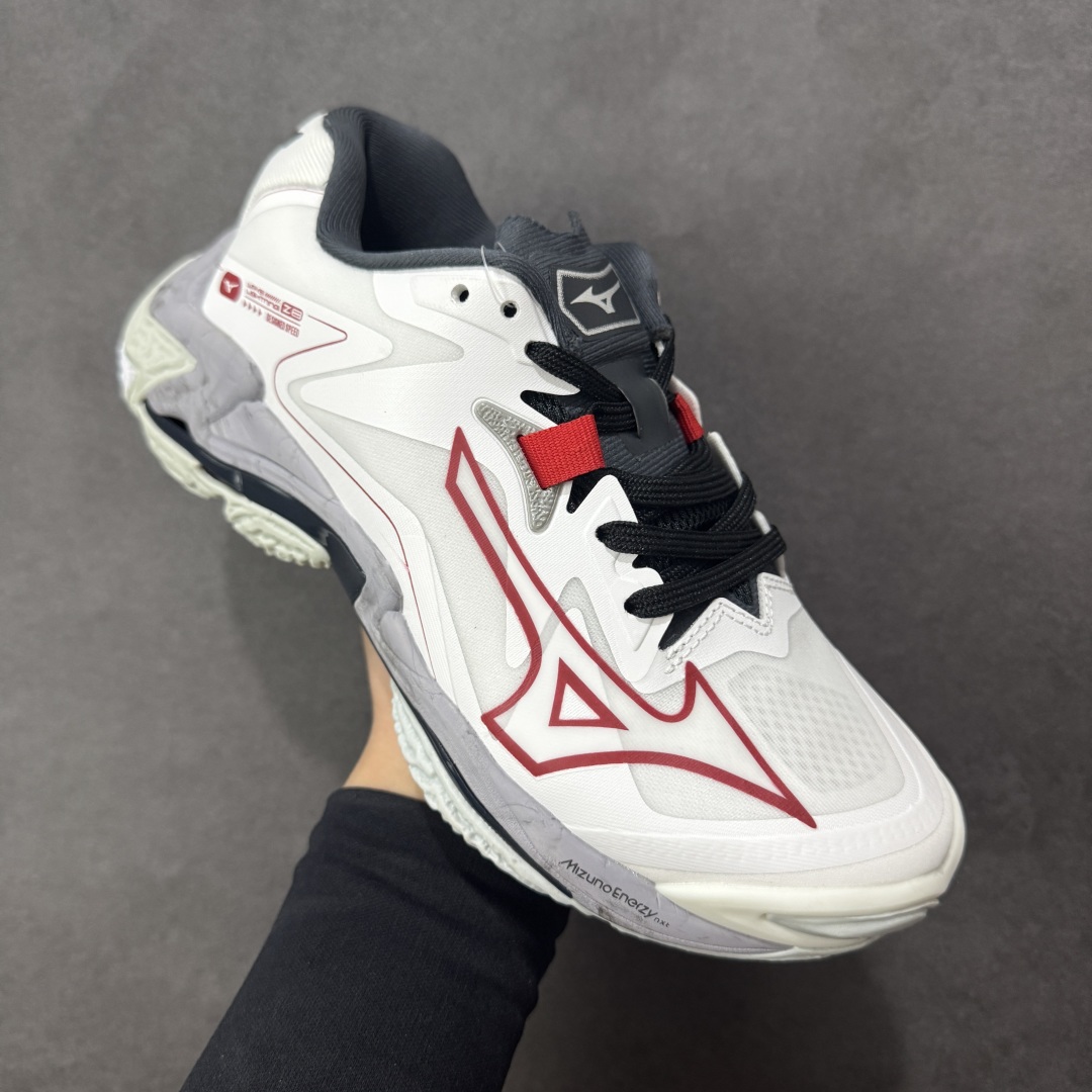 图片[3]-【公司级】美津浓Mizuno Wave Lightning Z8 闪电Z8系列低帮排球羽毛球运动鞋 升级原楦原纸版开发 #采用高频热熔网织布鞋面材质 #后掌wave物理镂空设计 #外置特殊防滑耐磨橡胶大底 货号：V1GA240096 尺码：36 36.5 37.5 38 38.5 39 40 40.5 41 42 42.5 43 44 45 编码：LNH280290-选品中心