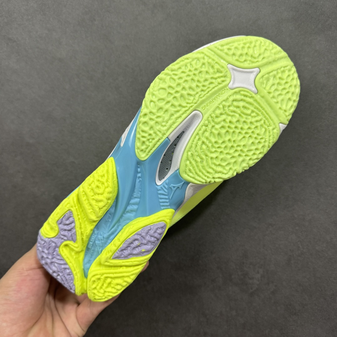图片[9]-【公司级】美津浓Mizuno Wave Lightning Z8 闪电Z8系列低帮排球羽毛球运动鞋 升级原楦原纸版开发 #采用高频热熔网织布鞋面材质 #后掌wave物理镂空设计 #外置特殊防滑耐磨橡胶大底 货号：V1GA240011 尺码：36 36.5 37.5 38 38.5 39 40 40.5 41 42 42.5 43 44 45 编码：LNH280290-选品中心