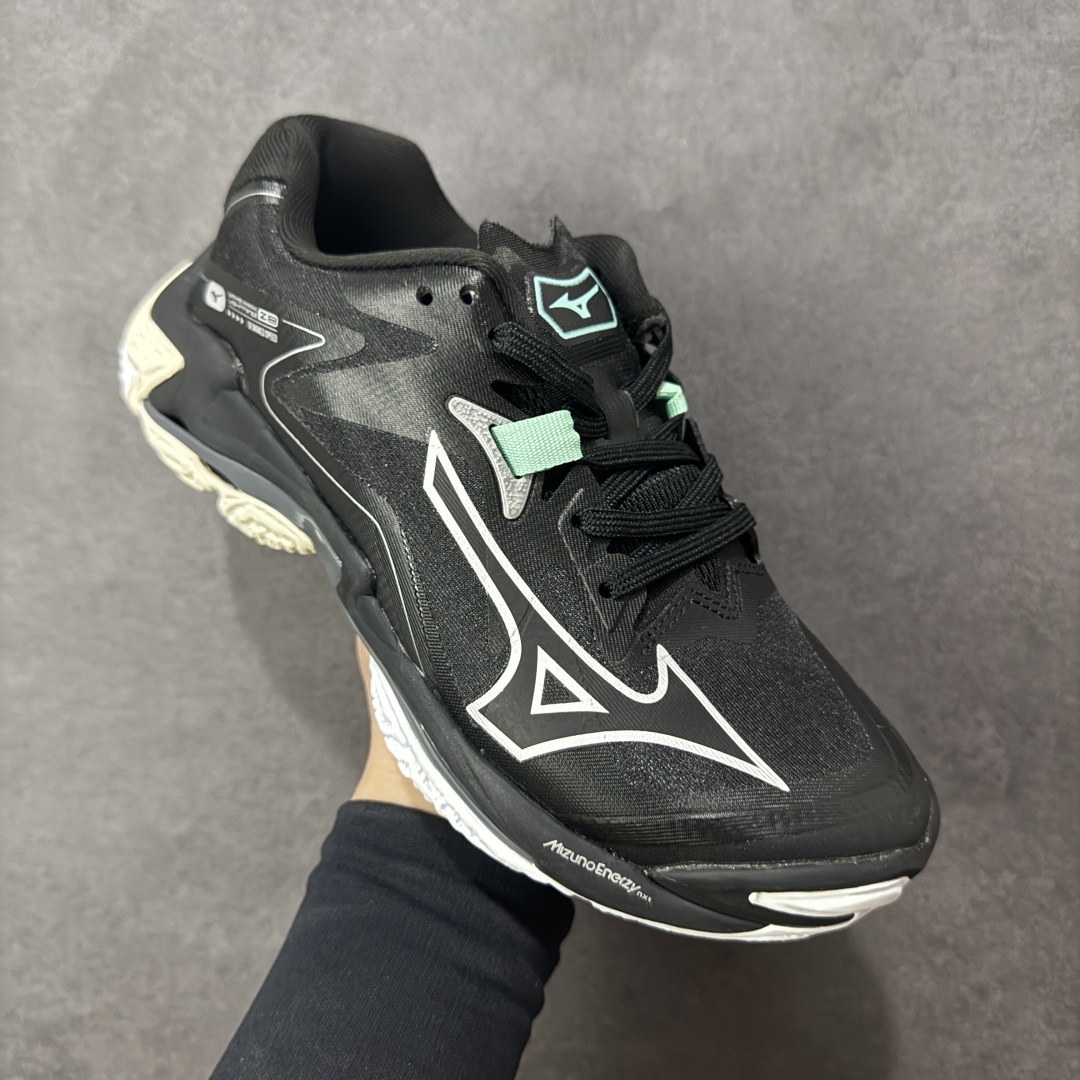图片[3]-【公司级】美津浓Mizuno Wave Lightning Z8 闪电Z8系列低帮排球羽毛球运动鞋 升级原楦原纸版开发 #采用高频热熔网织布鞋面材质 #后掌wave物理镂空设计 #外置特殊防滑耐磨橡胶大底 货号：V1GA240052 尺码：36 36.5 37.5 38 38.5 39 40 40.5 41 42 42.5 43 44 45 编码：LNH280290-选品中心