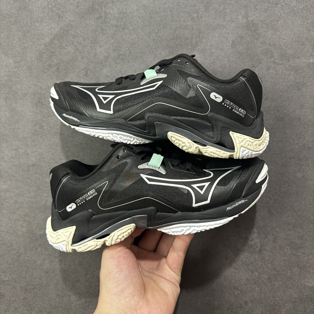图片[5]-【公司级】美津浓Mizuno Wave Lightning Z8 闪电Z8系列低帮排球羽毛球运动鞋 升级原楦原纸版开发 #采用高频热熔网织布鞋面材质 #后掌wave物理镂空设计 #外置特殊防滑耐磨橡胶大底 尺码：36 36.5 37.5 38 38.5 39 40 40.5 41 42 42.5 43 44 45 编码：LNH280290-选品中心