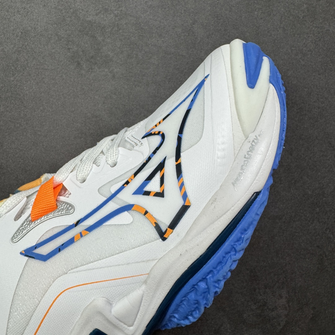 图片[5]-【公司级】美津浓Mizuno Wave Lightning Z8 闪电Z8系列低帮排球羽毛球运动鞋 升级原楦原纸版开发 #采用高频热熔网织布鞋面材质 #后掌wave物理镂空设计 #外置特殊防滑耐磨橡胶大底 货号：V1GA240056 尺码：36 36.5 37.5 38 38.5 39 40 40.5 41 42 42.5 43 44 45 编码：LNH280290-选品中心