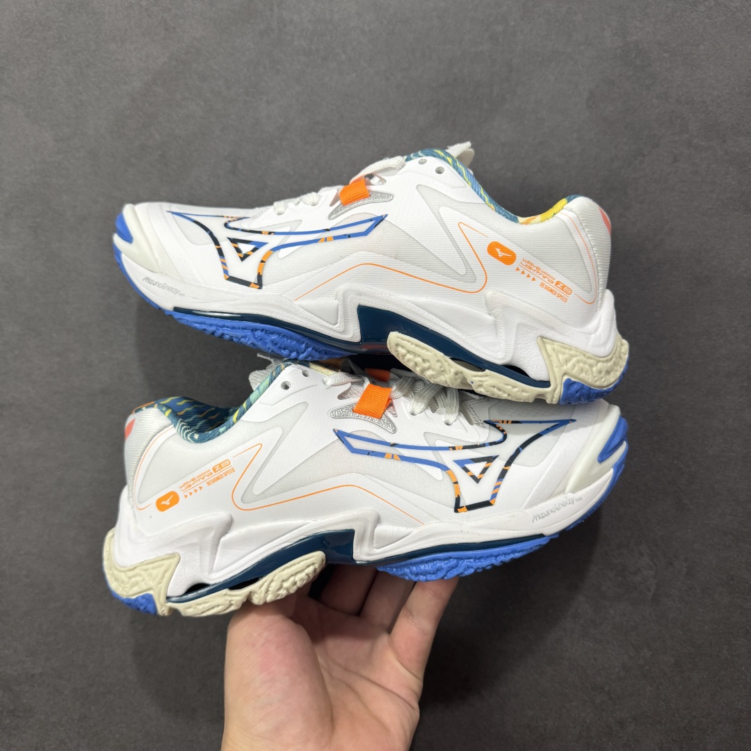图片[7]-【公司级】美津浓Mizuno Wave Lightning Z8 闪电Z8系列低帮排球羽毛球运动鞋 升级原楦原纸版开发 #采用高频热熔网织布鞋面材质 #后掌wave物理镂空设计 #外置特殊防滑耐磨橡胶大底 尺码：36 36.5 37.5 38 38.5 39 40 40.5 41 42 42.5 43 44 45 编码：LNH280290-选品中心