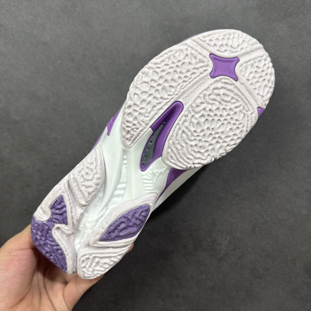 图片[9]-【公司级】美津浓Mizuno Wave Lightning Z8 闪电Z8系列低帮排球羽毛球运动鞋 升级原楦原纸版开发 #采用高频热熔网织布鞋面材质 #后掌wave物理镂空设计 #外置特殊防滑耐磨橡胶大底 货号：V1GA240010 尺码：36 36.5 37.5 38 38.5 39 40 40.5 41 42 42.5 43 44 45 编码：LNH280290-选品中心