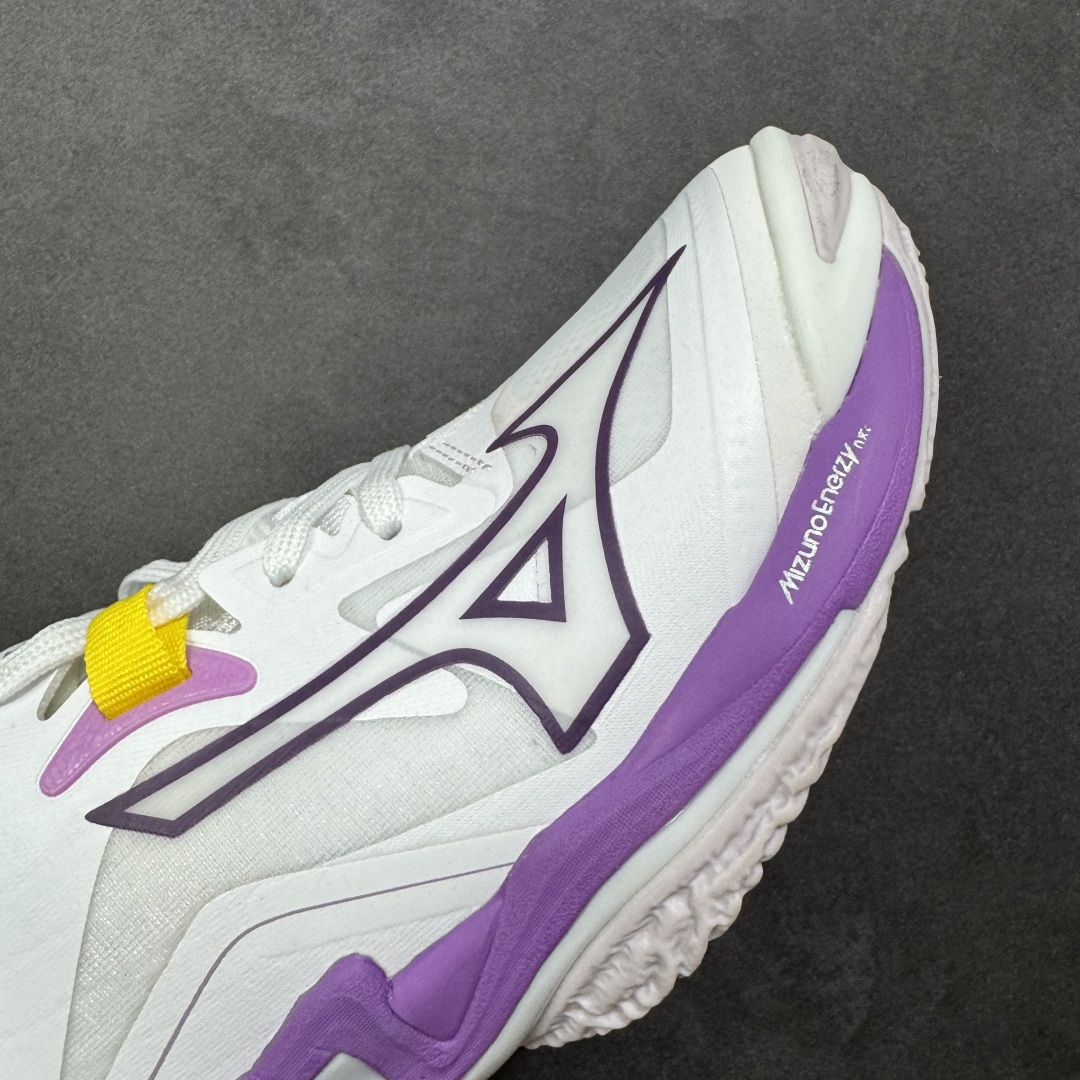 图片[5]-【公司级】美津浓Mizuno Wave Lightning Z8 闪电Z8系列低帮排球羽毛球运动鞋 升级原楦原纸版开发 #采用高频热熔网织布鞋面材质 #后掌wave物理镂空设计 #外置特殊防滑耐磨橡胶大底 货号：V1GA240010 尺码：36 36.5 37.5 38 38.5 39 40 40.5 41 42 42.5 43 44 45 编码：LNH280290-选品中心