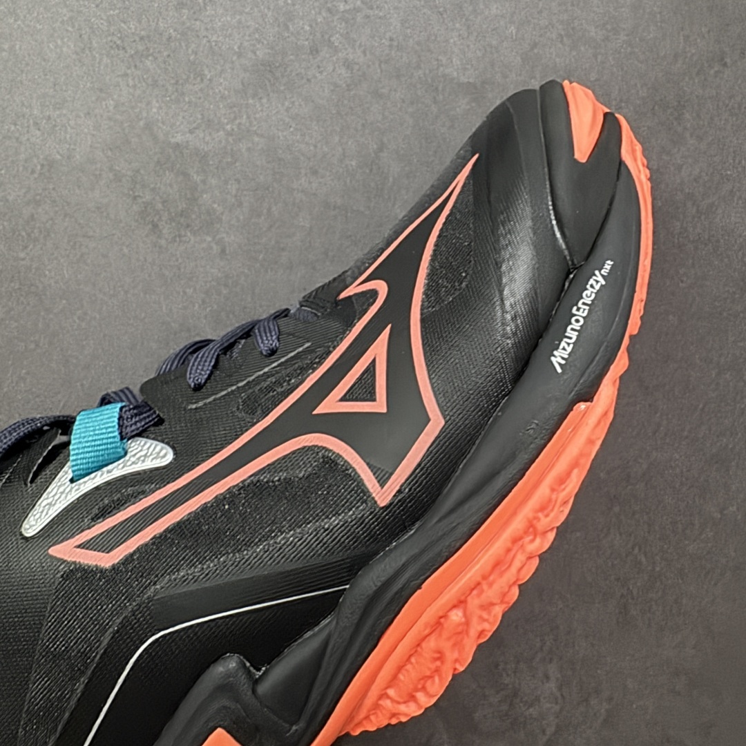 图片[5]-【公司级】美津浓Mizuno Wave Lightning Z8 闪电Z8系列低帮排球羽毛球运动鞋 升级原楦原纸版开发 #采用高频热熔网织布鞋面材质 #后掌wave物理镂空设计 #外置特殊防滑耐磨橡胶大底 货号：V1GA240006 尺码：36 36.5 37.5 38 38.5 39 40 40.5 41 42 42.5 43 44 45 编码：LNH280290-选品中心