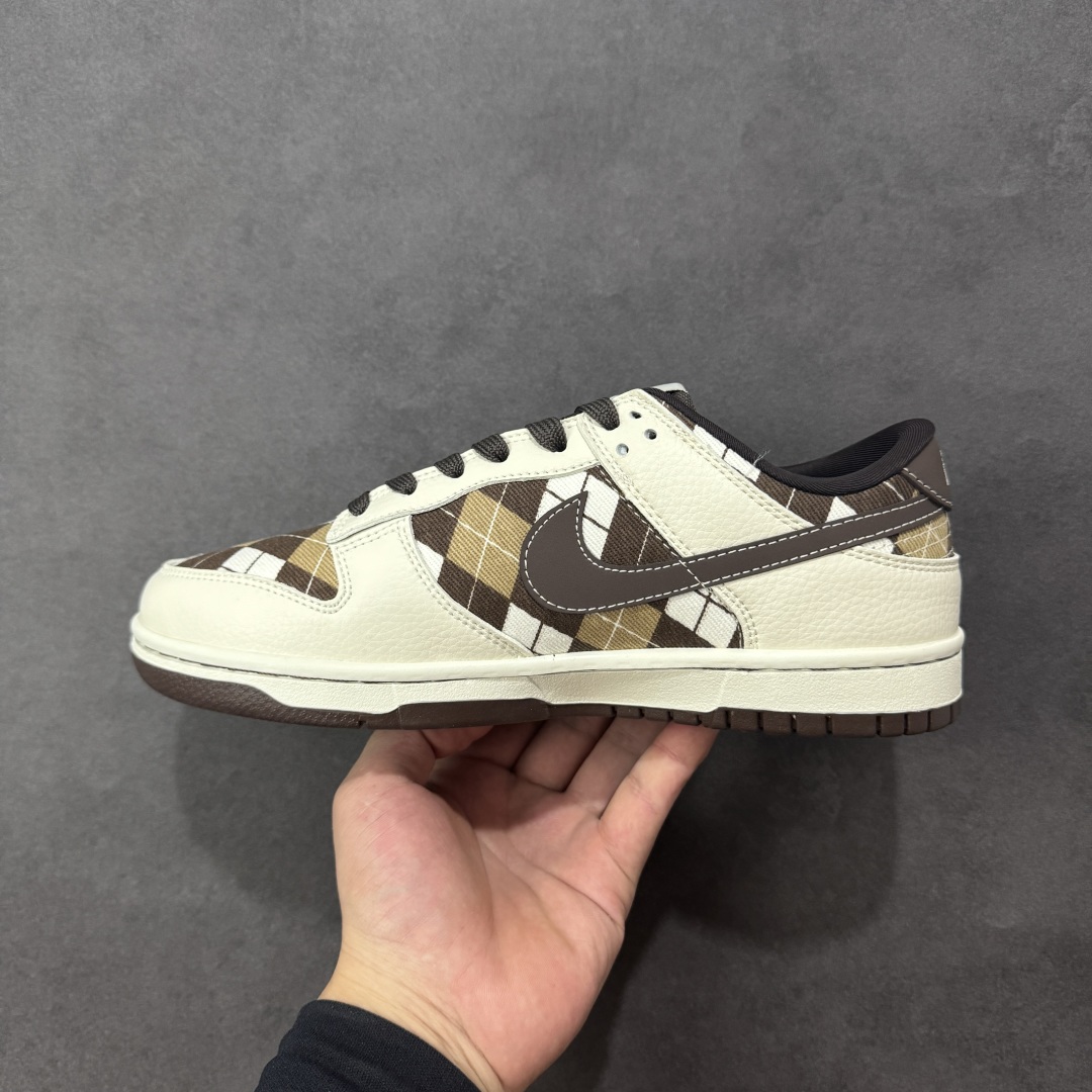图片[2]-【定制版】Nike SB Dunk Low LV联名 白棕网格 高端定制 低帮休闲板鞋 #定制鞋盒 大厂纯原品质出货 超高清洁度 皮料切割干净无任何毛边 细节完美 货号：SC0601-461 尺码：36 36.5 37.5 38 38.5 39 40 40.5 41 42 42.5 43 44 44.5 45-选品中心