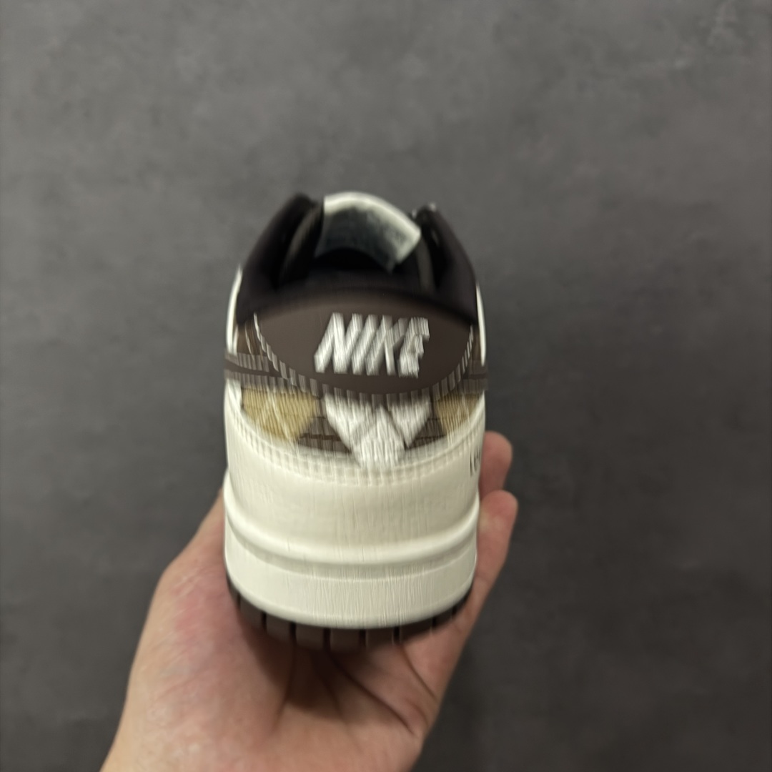 图片[4]-【定制版】Nike SB Dunk Low LV联名 白棕网格 高端定制 低帮休闲板鞋 #定制鞋盒 大厂纯原品质出货 超高清洁度 皮料切割干净无任何毛边 细节完美 货号：SC0601-461 尺码：36 36.5 37.5 38 38.5 39 40 40.5 41 42 42.5 43 44 44.5 45-选品中心