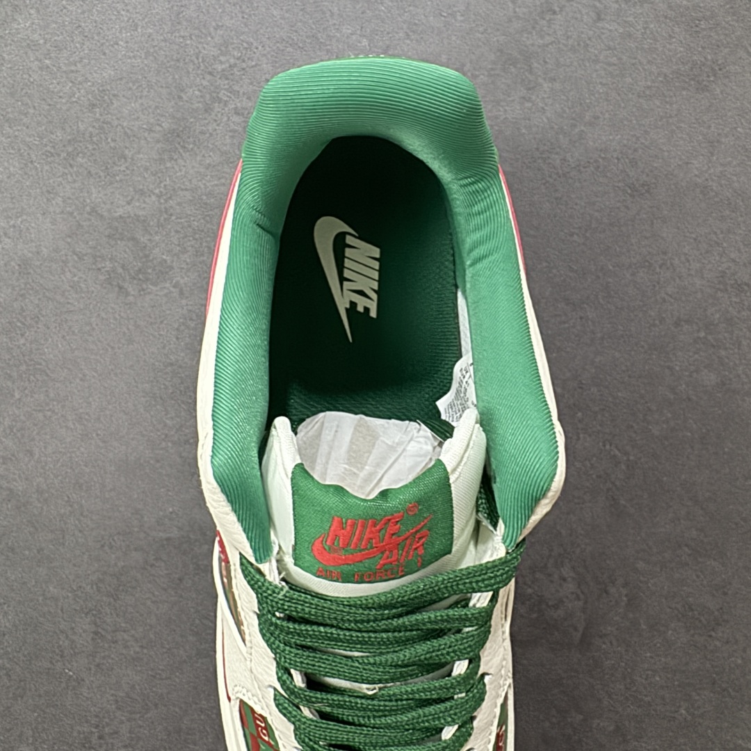 图片[7]-【定制版】Gucci x Nk Air Force 1’07 定制配色 古驰联名 空军一号低帮经典低帮休闲百搭板鞋 DD1982-312 定制鞋盒 大厂流水作业生产 超高清洁度 皮料切割干净无任何毛边 内置蜂窝气垫 细节完美   尺码：36 36.5 37.5 38 38.5 39 40 40.5 41 42 42.5 43 44 44.5 45-选品中心