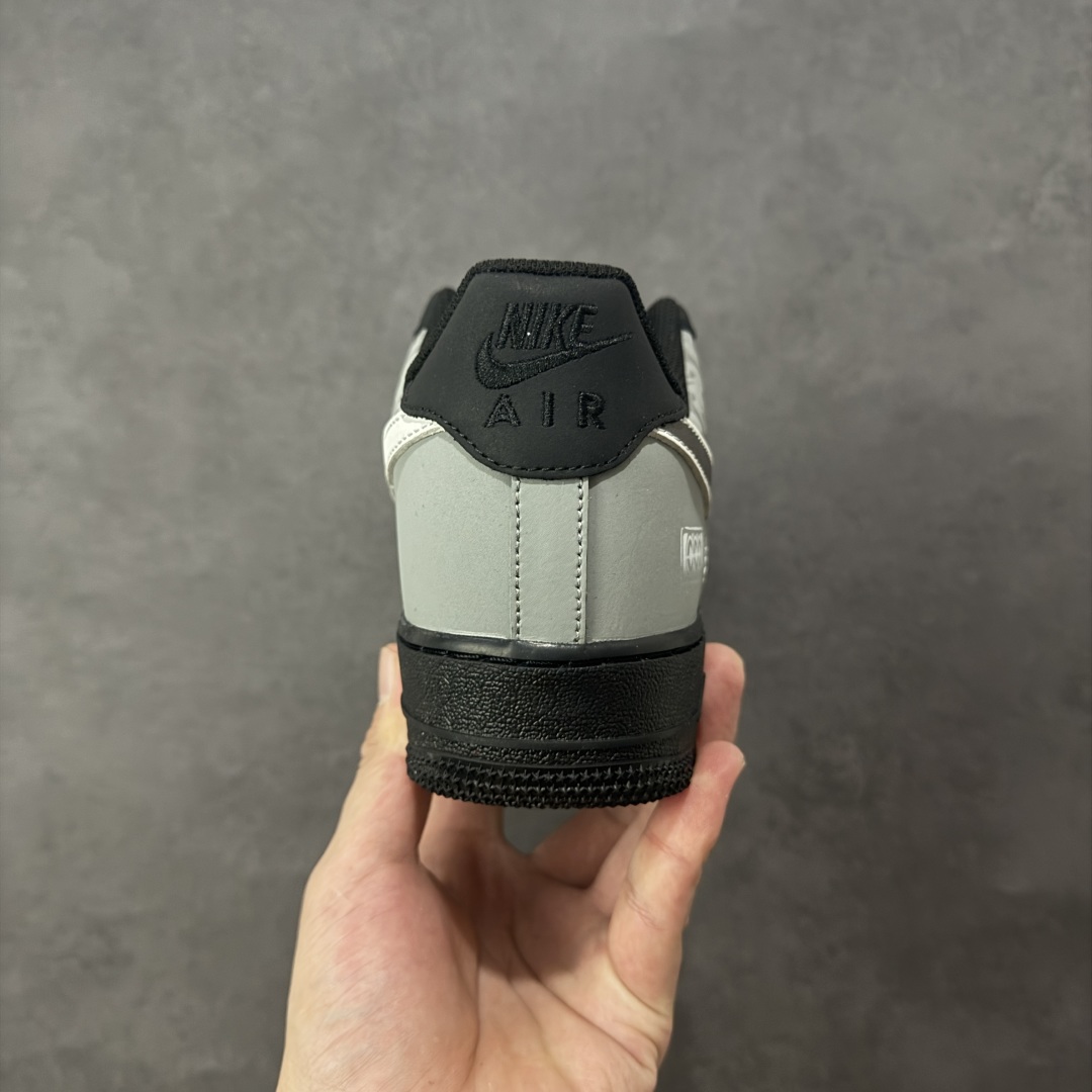 图片[4]-【定制版】Nike Air Force 1 Low 07 WET 影月巡 黑灰 原楦头原纸板 打造纯正低帮空军版型 专注外贸渠道 全掌内置蜂窝气垫 原盒配件 原厂中底钢印、拉帮完美 货号：ZH0316 108 尺码：36 36.5 37.5 38 38.5 39 40 40.5 41 42 42.5 43 44 44.5 45-选品中心