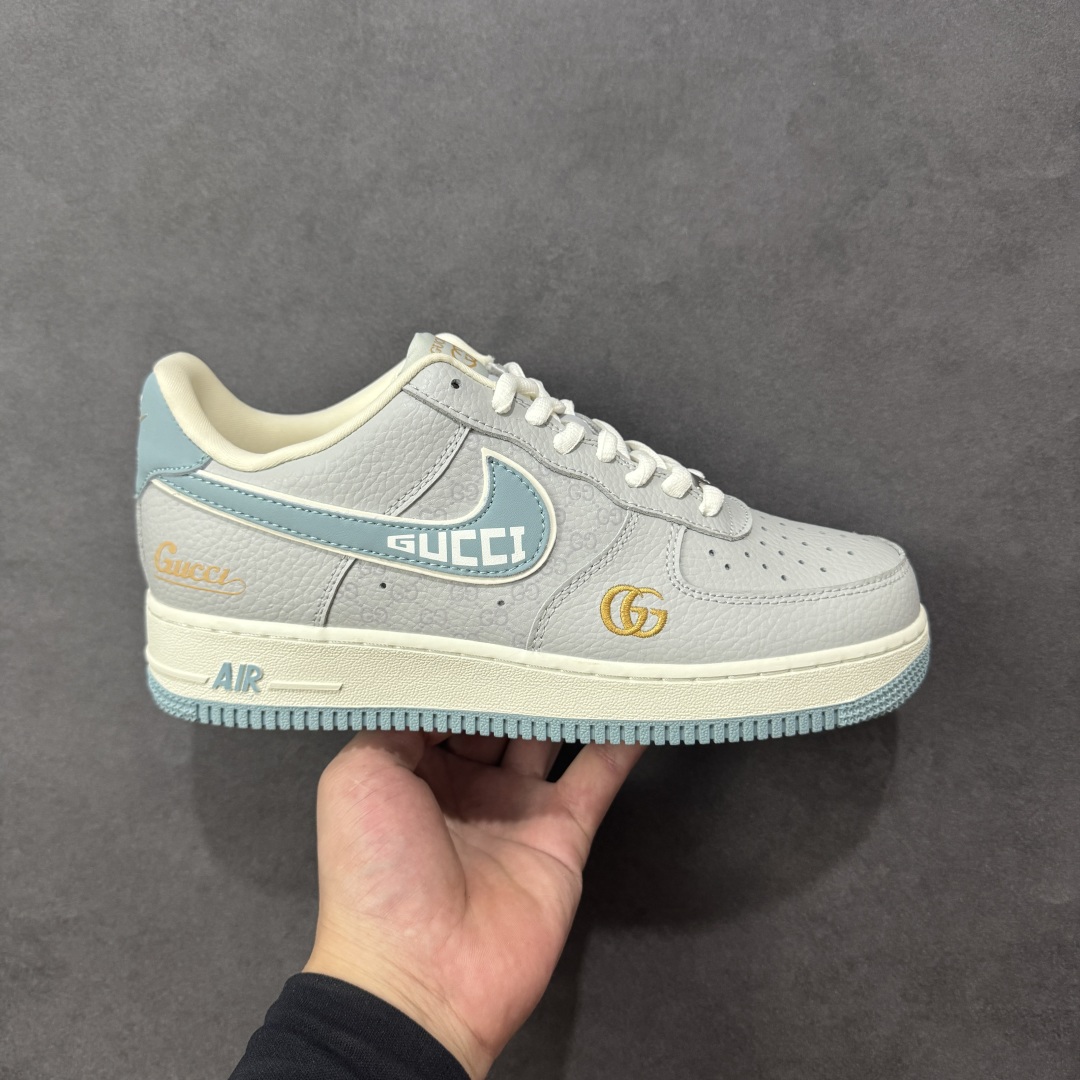 【定制版】Gucci x Nk Air Force 1’07 定制配色 古驰联名 空军一号低帮经典低帮休闲百搭板鞋 YF9511-800 定制鞋盒 大厂流水作业生产 超高清洁度 皮料切割干净无任何毛边 内置蜂窝气垫 细节完美   尺码:36 36.5 37.5 38 38.5 39 40 40.5 41 42 42.5 43 44 44.5 45 编码:HXSB310320-选品中心