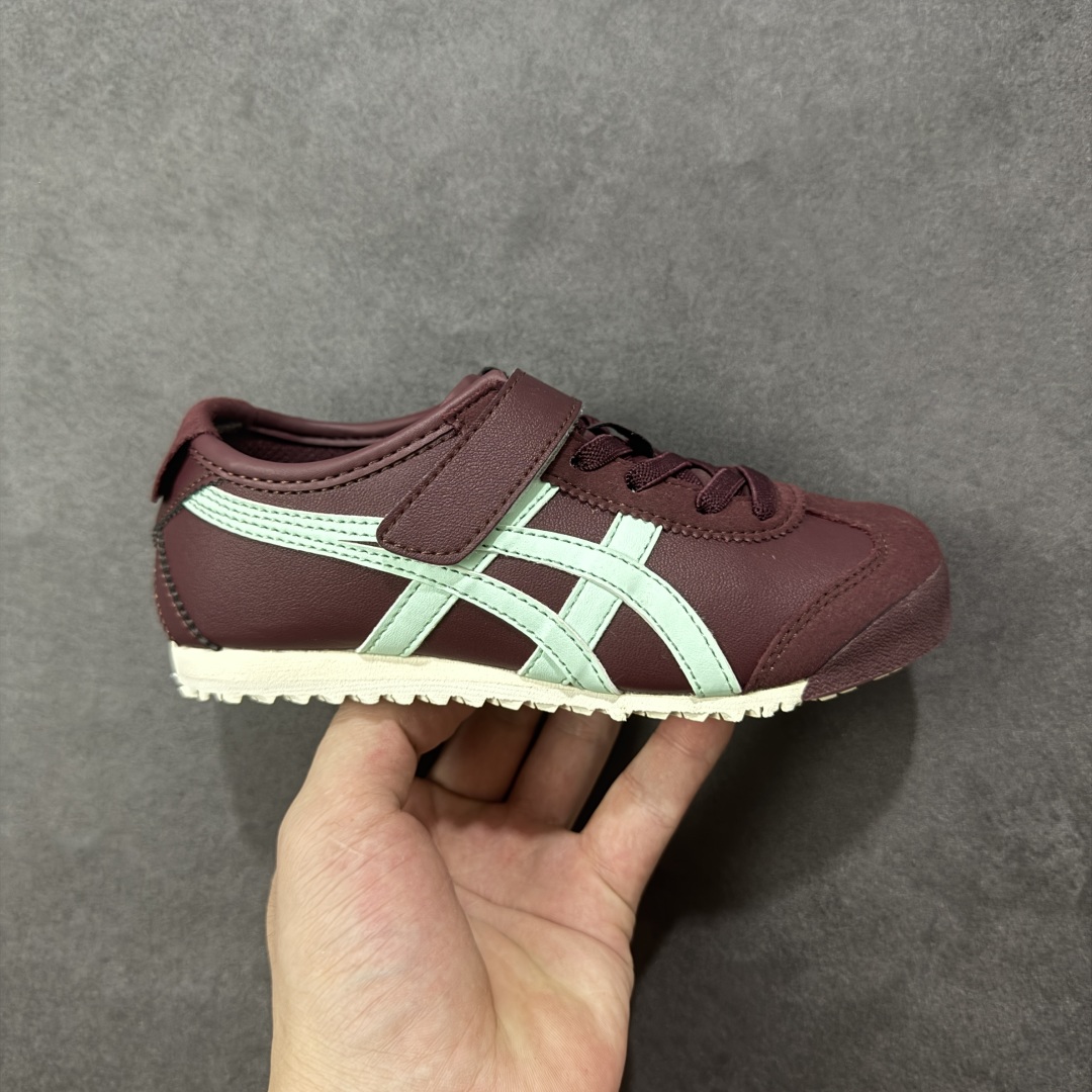 Asics/亚瑟士 童鞋 日产经典老牌-鬼冢虎Onitsuka Tiger Mexico 66 Kids复古经典百搭童鞋 尺码:27 28 29 30 31 32 33 34 35-选品中心