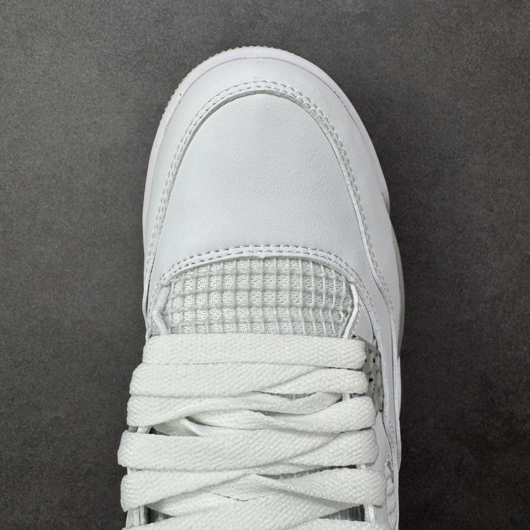 图片[8]-【福利版】Air Jordan AJ4 Retro GL奥利奥 中帮篮球鞋 原楦原纸板同源开发 完美呈现乔4的版型 内侧正确双色网格 还原细节 正确气垫颜色 正确网格工艺 正确拉帮工艺 全鞋原装材料制作 原档案原模具打造 货号：CT8527-100 尺码：36-48带半码 编码：GLB250260-选品中心