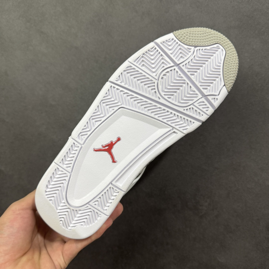 图片[9]-【福利版】Air Jordan AJ4 Retro GL奥利奥 中帮篮球鞋 原楦原纸板同源开发 完美呈现乔4的版型 内侧正确双色网格 还原细节 正确气垫颜色 正确网格工艺 正确拉帮工艺 全鞋原装材料制作 原档案原模具打造 货号：CT8527-100 尺码：36-48带半码 编码：GLB250260-选品中心