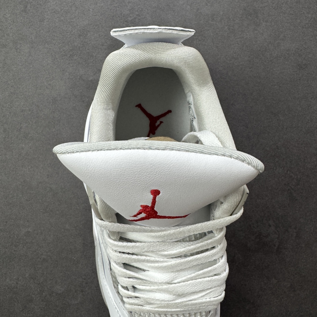 图片[7]-【福利版】Air Jordan AJ4 Retro GL奥利奥 中帮篮球鞋 原楦原纸板同源开发 完美呈现乔4的版型 内侧正确双色网格 还原细节 正确气垫颜色 正确网格工艺 正确拉帮工艺 全鞋原装材料制作 原档案原模具打造 货号：CT8527-100 尺码：36-48带半码 编码：GLB250260-选品中心