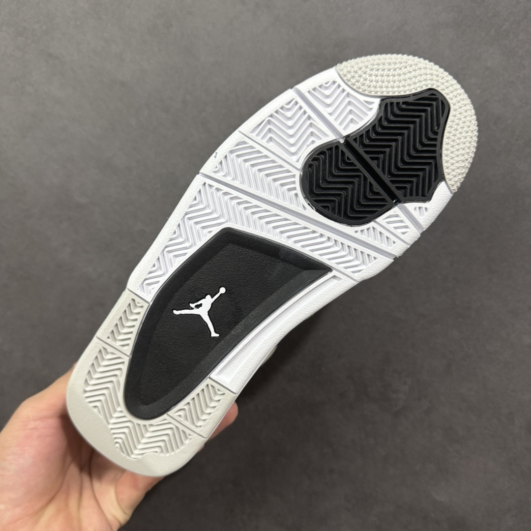 图片[9]-【福利版】Air Jordan AJ4 Retro GL黑白 中帮篮球鞋 原楦原纸板同源开发 完美呈现乔4的版型 内侧正确双色网格 还原细节 正确气垫颜色 正确网格工艺 正确拉帮工艺 全鞋原装材料制作 原档案原模具打造 货号：DH6927-111 尺码：36-48带半码 编码：GLB250260-选品中心