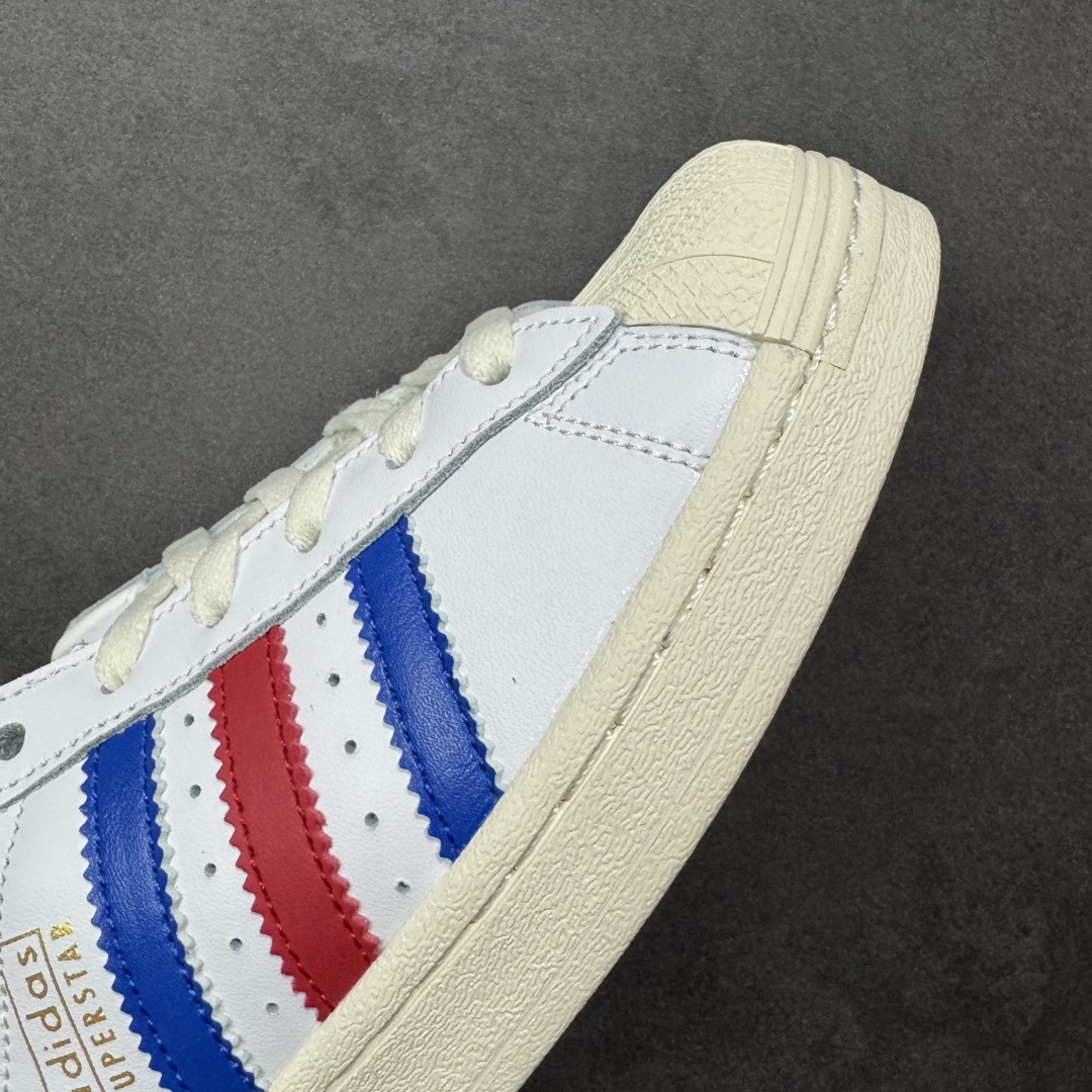 图片[5]-【纯原版】Adidas Originals SUPERSTAR VINTAGE全新配色 贝壳头休闲板鞋 独家控货 平台正单 全鞋百分百原材料 全鞋电脑针车 Logo针车间距针数原版一致 皮料切割冲裁零瑕疵 原鞋一致含胶量大底 原盒中文内外标 大几率过验 不对比市面只对比原鞋 只服务最高端市场 货号：JQ6345 尺码：35 36 36.5 37 38 38.5 39 40 40.5 41 42 42.5 43 44 45-选品中心