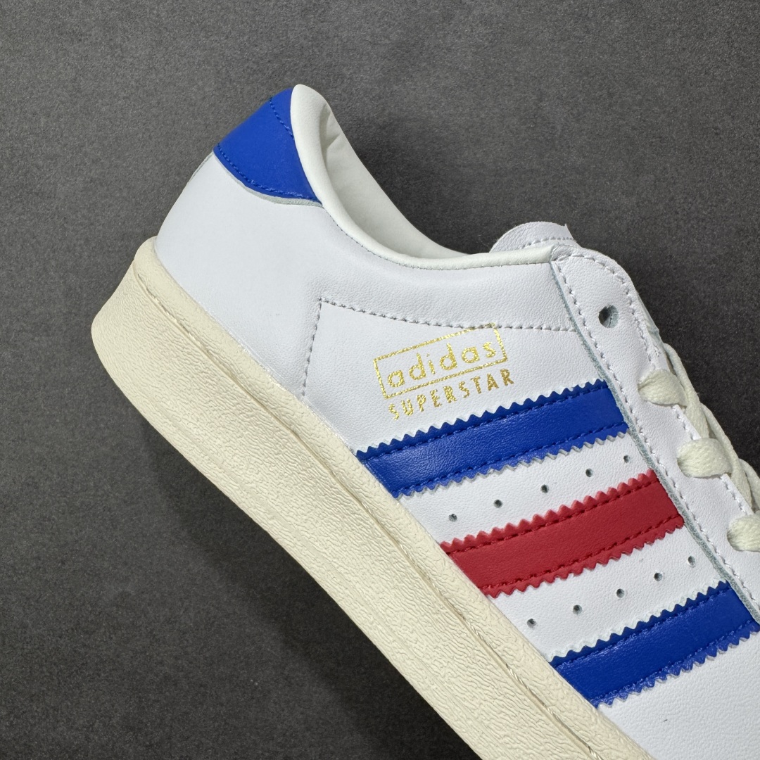 图片[6]-【纯原版】Adidas Originals SUPERSTAR VINTAGE全新配色 贝壳头休闲板鞋 独家控货 平台正单 全鞋百分百原材料 全鞋电脑针车 Logo针车间距针数原版一致 皮料切割冲裁零瑕疵 原鞋一致含胶量大底 原盒中文内外标 大几率过验 不对比市面只对比原鞋 只服务最高端市场 货号：JQ6345 尺码：35 36 36.5 37 38 38.5 39 40 40.5 41 42 42.5 43 44 45-选品中心