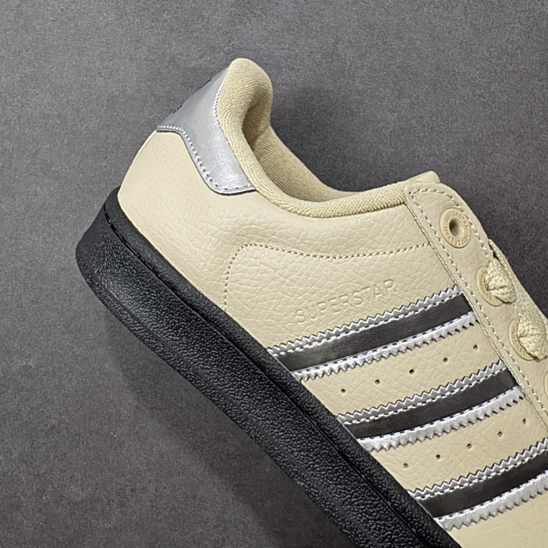 图片[6]-【纯原版】Adidas Originals SUPERSTAR VINTAGE全新配色 贝壳头休闲板鞋 独家控货 平台正单 全鞋百分百原材料 全鞋电脑针车 Logo针车间距针数原版一致 皮料切割冲裁零瑕疵 原鞋一致含胶量大底 原盒中文内外标 大几率过验 不对比市面只对比原鞋 只服务最高端市场 货号：JR4234 尺码：35 36 36.5 37 38 38.5 39 40 40.5 41 42 42.5 43 44 45-选品中心