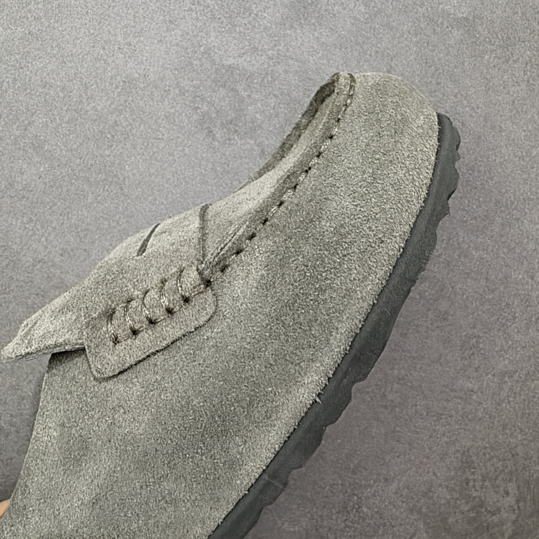 图片[5]-【BK版本】Birkenstock 博肯一脚蹬系列 深灰反绒 广东原产采用质地柔软牛皮绒面革植入羊羔毛鞋垫和里衬材质中底搭载缓震软木橡胶 纯色羊毛内里，保暖不乏时尚 外置EVA轻量片装外底 德国百年知名鞋履品牌·博肯Birkenstock 勃肯系列！ 货号：0250901 尺码：35-44-选品中心