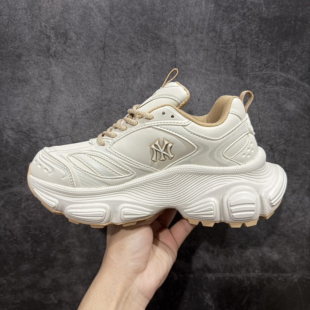 图片[2]-【纯原版】MLB Winner Chunky 25新款 NY百搭舒适休闲潮流运动厚底增高 防滑耐磨 低帮 老爹鞋 男女同款 潮流厚底时尚街头赛博皮面老爹鞋 MLB官方同步出货 虞书欣等众多潮流明星同款 高弹双层MD大底 原楦原档案数据开发版型（完美鞋头弧度/后套收口效果🆚市面文案版本‼️） 原厂立体填充鞋舌海绵 中底注胶孔原数据开发模具大底原厂转印标市面上唯一纯原版本 原材料打造 内增高6cm 原厂1：1模具开发 原厂进口纳米材质 原厂 全套手提袋 原盒雷射防伪标包装 天猫订单品质 官网尺码：35 36 36.5 37.5 38 38.5 39 40 40.5 41 42 42.5 43 44 45-选品中心