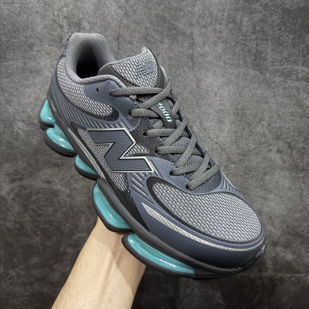 图片[3]-【纯原版】New Balance 新百伦 NB2000 网面休闲鞋 U20007PF NB官方重磅新品 一款融合复古设计与现代科技的跑鞋，以其经典的造型和舒适脚感，成为2025年复古潮流爱好的推荐单品。 极具视觉冲击力的5根ABZORB单元，以及无缝鞋面的设计，加上3M反光材质的装饰，比之前推出的9060系列更夸张，更具未来感。 货号：U20005F9 尺码：36-46.5-选品中心