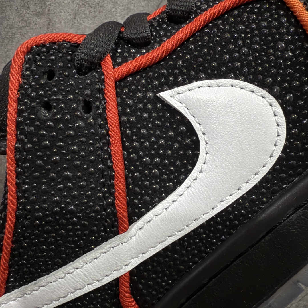 图片[3]-【Top纯原】Bronx Girls Skate x Nike SB Dunk Low 联名款 低帮休闲滑板鞋 HV1664-001  鞋身整体以黑色为主色调，鞋面采用特殊的仿鲨鱼纹路皮革覆盖，搭配白色Swwoosh呈现。  尺码：40 40.5 41 42 42.5 43 44 44.5 45 46 47.5 48.5-选品中心