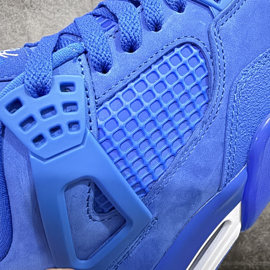 图片[4]-【KZ纯原】Air Jordan 4 Retro 乔丹四代联名蓝砖 纯原大厂出品 Air Jordan AJ4 Retro 原楦原纸板 原厂材料开发 细节把控到位 主供外贸客户 打造完美鞋型 纸板中底 钢印 完美版型 公司货既视感 皮料自行品鉴 最大开发到47.5 专供鬼佬 区别市面各种\”伪纯原\” 货号：HF4340 400 尺码：36 36.5 37.5 38 38.5 39 40 40.5 41 42 42.5 43 44 44.5 45 46-选品中心