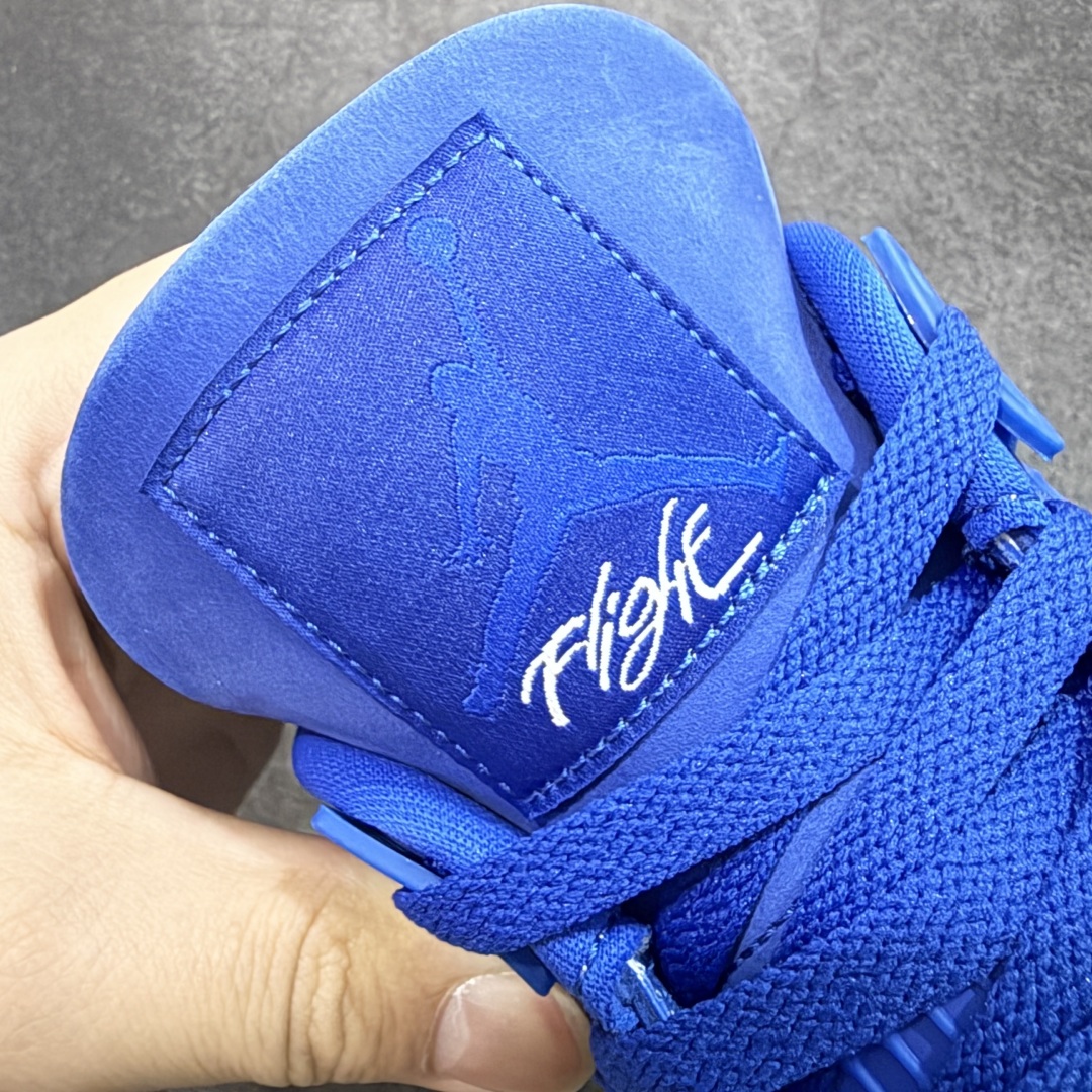 图片[7]-【KZ纯原】Air Jordan 4 Retro 乔丹四代联名蓝砖 纯原大厂出品 Air Jordan AJ4 Retro 原楦原纸板 原厂材料开发 细节把控到位 主供外贸客户 打造完美鞋型 纸板中底 钢印 完美版型 公司货既视感 皮料自行品鉴 最大开发到47.5 专供鬼佬 区别市面各种\”伪纯原\” 货号：HF4340 400 尺码：36 36.5 37.5 38 38.5 39 40 40.5 41 42 42.5 43 44 44.5 45 46-选品中心