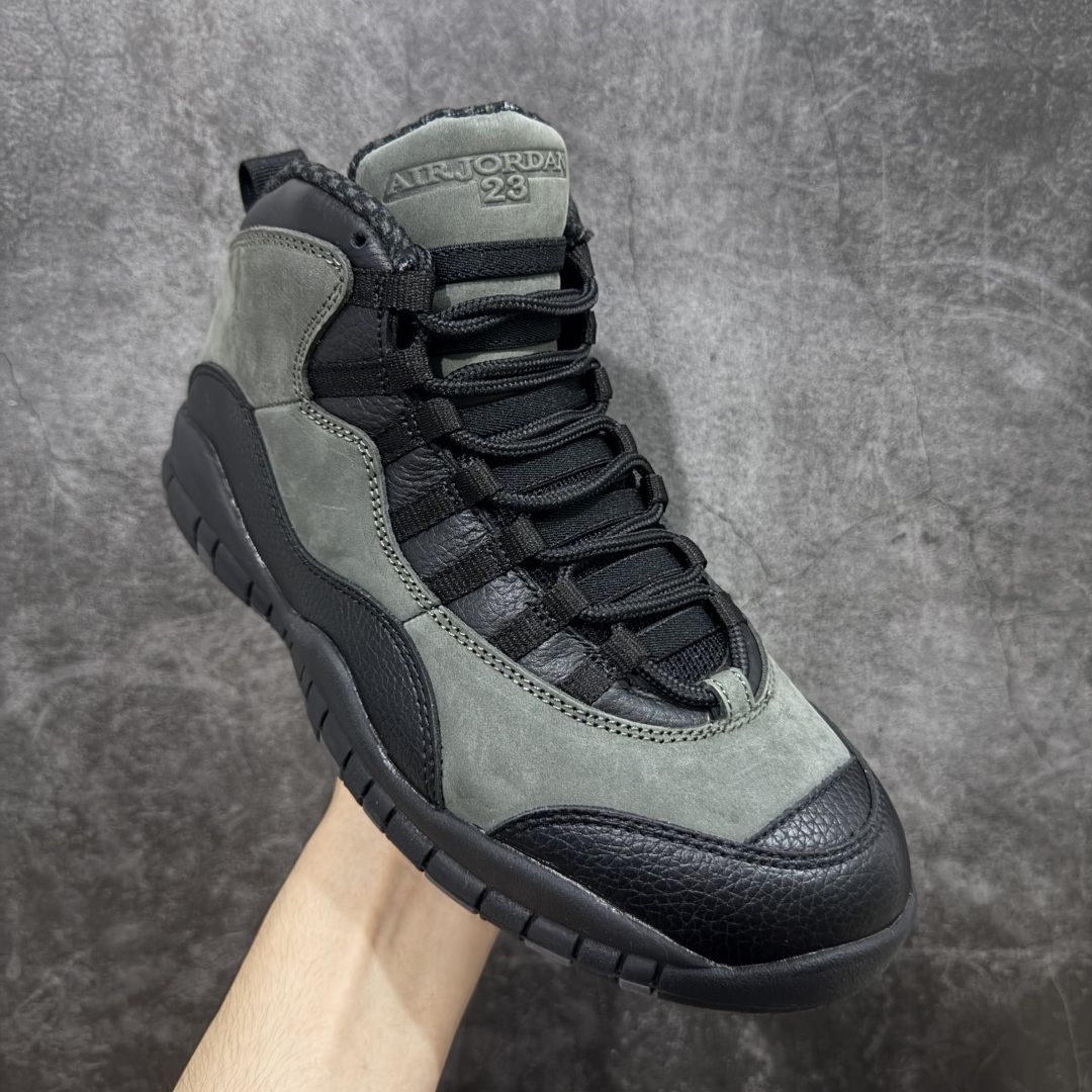 图片[3]-【外贸纯原】Air Jordan 10 OG“Steel”2025复刻 aj10黑棕色 HJ6779-001 市场首发版本 高端品质 头层原厂皮料 原盒包装 圈内知名口碑大厂出品 原楦原纸板 原厂皮料 原厂碳板打造 极致一眼正品既视感 高端外贸零售专供品质 尺码：40 40.5 41 42 42.5 44 44.5 45 46 47.5-选品中心