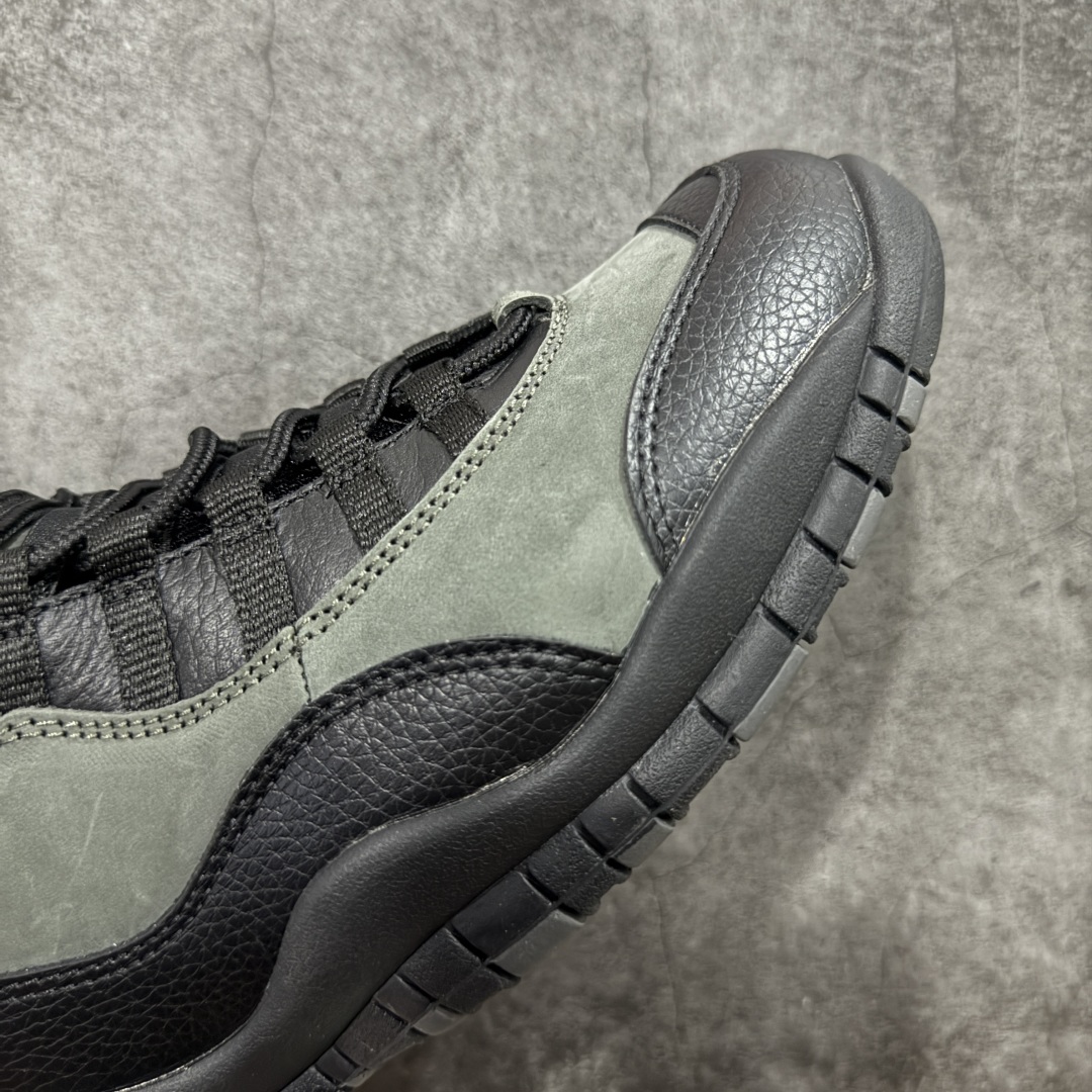 图片[6]-【外贸纯原】Air Jordan 10 OG“Steel”2025复刻 aj10黑棕色 HJ6779-001 市场首发版本 高端品质 头层原厂皮料 原盒包装 圈内知名口碑大厂出品 原楦原纸板 原厂皮料 原厂碳板打造 极致一眼正品既视感 高端外贸零售专供品质 尺码：40 40.5 41 42 42.5 44 44.5 45 46 47.5-选品中心
