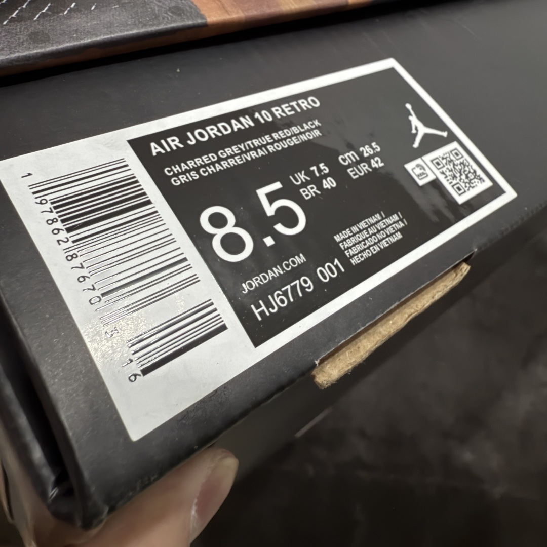 图片[8]-【外贸纯原】Air Jordan 10 OG“Steel”2025复刻 aj10黑棕色 HJ6779-001 市场首发版本 高端品质 头层原厂皮料 原盒包装 圈内知名口碑大厂出品 原楦原纸板 原厂皮料 原厂碳板打造 极致一眼正品既视感 高端外贸零售专供品质 尺码：40 40.5 41 42 42.5 44 44.5 45 46 47.5-选品中心