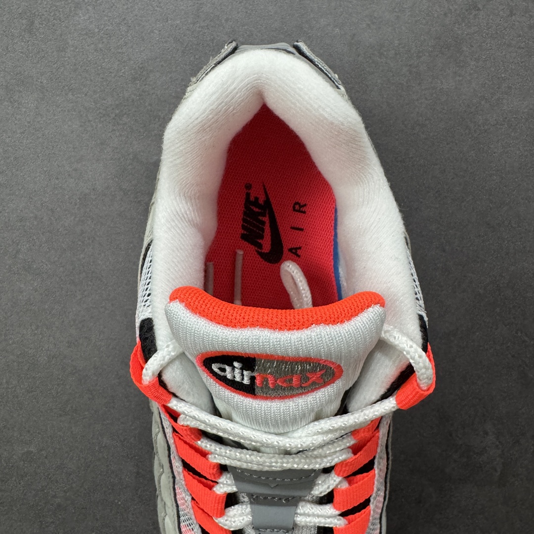 图片[7]-【公司级】NK Air Max 95 OG 联名复古舒适气垫运动鞋 AT2865-100 男鞋真标半码制 原楦原纸版数据开发 环保进口透气牛皮革材质 高弹EVA缓震中底组合开窗式Air气垫装置 外置防滑耐磨橡胶外底❗ 尺码：40 40.5 41 42 42.5 43 44 44.5 45 46 47.5-选品中心