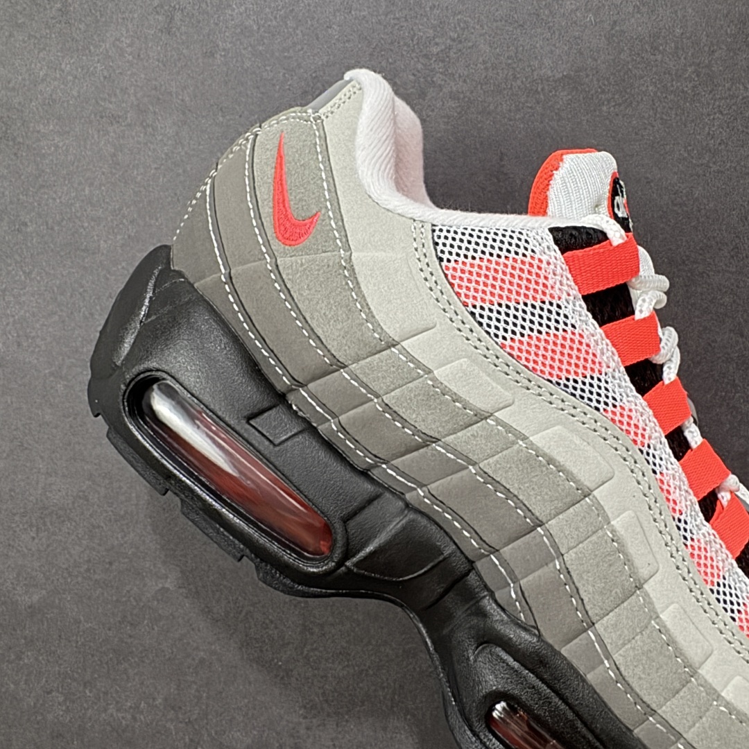 图片[6]-【公司级】NK Air Max 95 OG 联名复古舒适气垫运动鞋 AT2865-100 男鞋真标半码制 原楦原纸版数据开发 环保进口透气牛皮革材质 高弹EVA缓震中底组合开窗式Air气垫装置 外置防滑耐磨橡胶外底❗ 尺码：40 40.5 41 42 42.5 43 44 44.5 45 46 47.5-选品中心