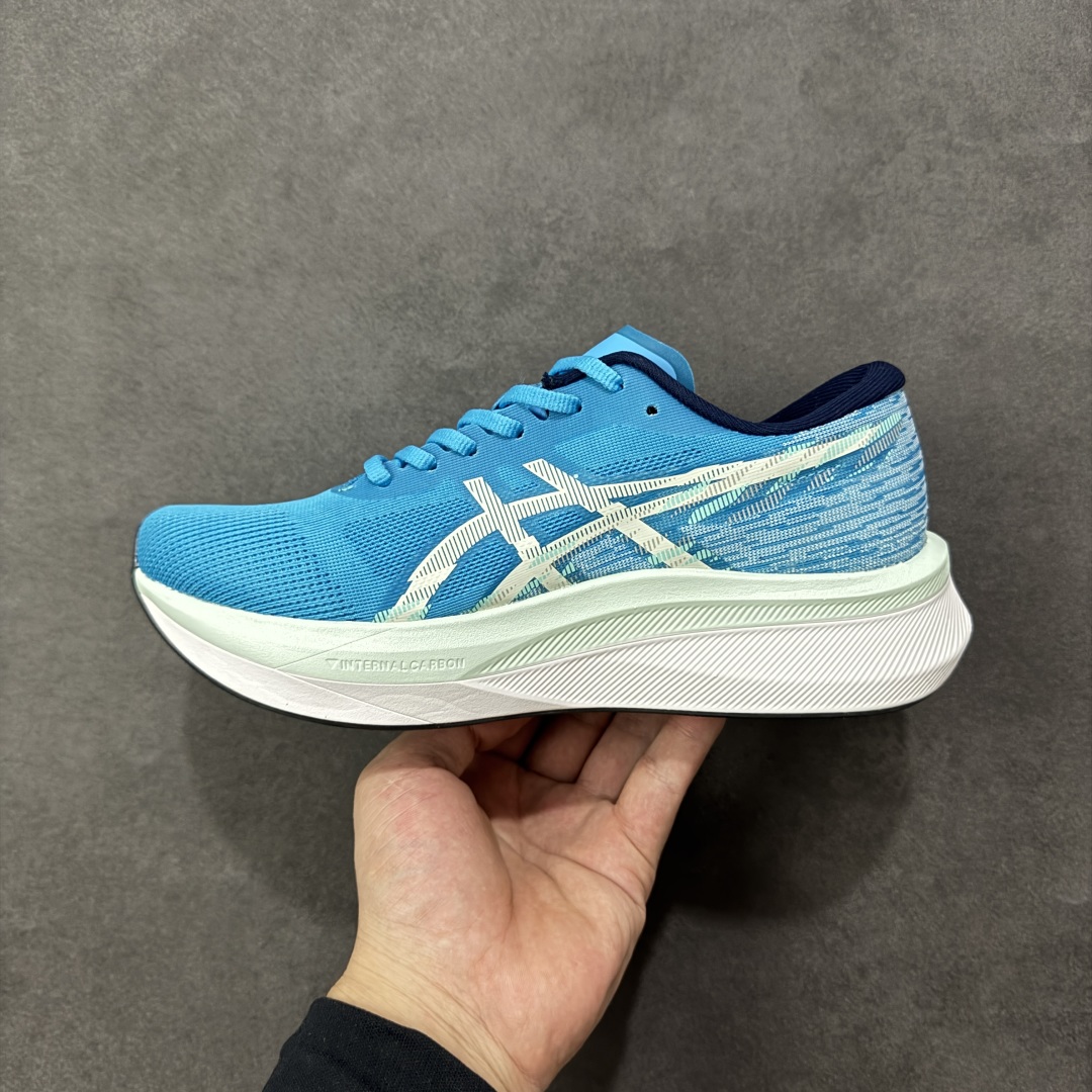 图片[2]-【升级版】Asics 亚瑟士MAGIC SPEED 4稳定跑鞋 鞋面采用双层提花网面设计，提高包裹性和透气性，后跟搭载稳定系统科技T-GEL提升整体支撑力和结构感，减少对身体带来的冲击负荷，创新中底至轻回弹 尺码：36-45 含半码-选品中心