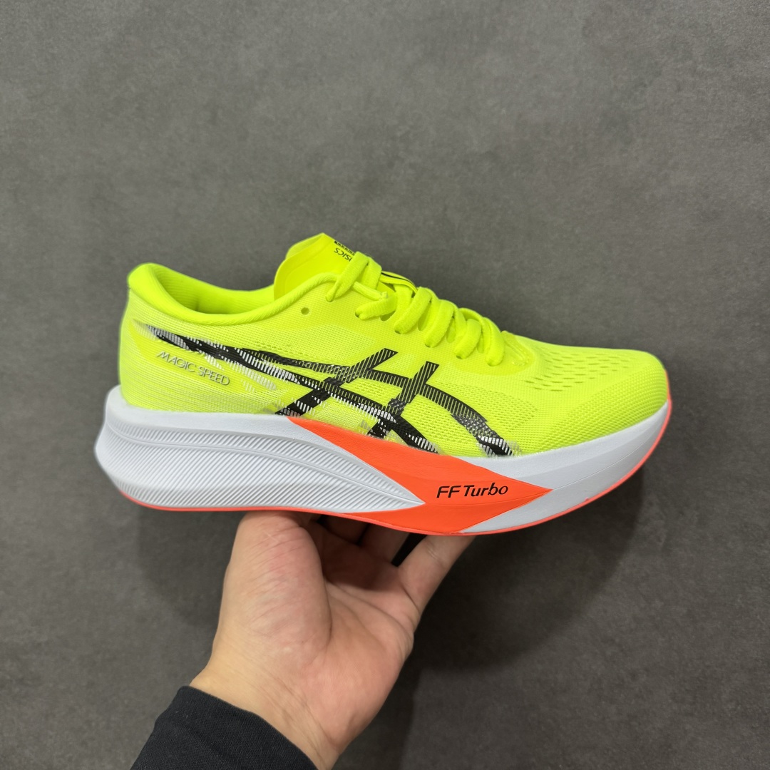 【升级版】Asics 亚瑟士MAGIC SPEED 4稳定跑鞋 鞋面采用双层提花网面设计,提高包裹性和透气性,后跟搭载稳定系统科技T-GEL提升整体支撑力和结构感,减少对身体带来的冲击负荷,创新中底至轻回弹 尺码:36-45 含半码-选品中心