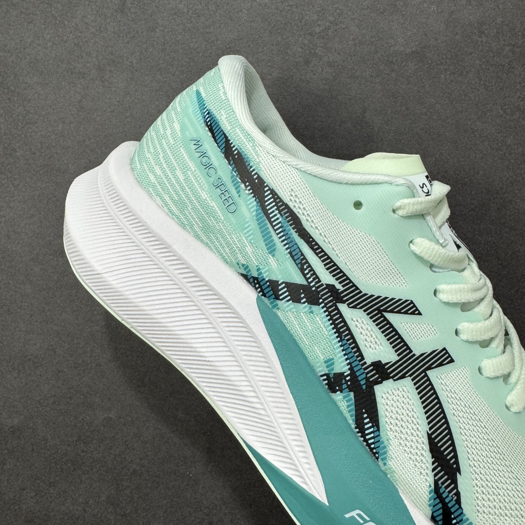 图片[6]-【升级版】Asics 亚瑟士MAGIC SPEED 4稳定跑鞋 鞋面采用双层提花网面设计，提高包裹性和透气性，后跟搭载稳定系统科技T-GEL提升整体支撑力和结构感，减少对身体带来的冲击负荷，创新中底至轻回弹 尺码：36-45 含半码-选品中心