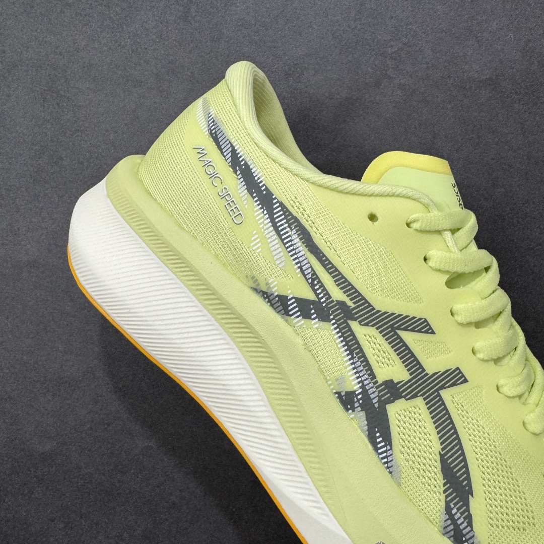 图片[6]-【升级版】Asics 亚瑟士MAGIC SPEED 4稳定跑鞋 鞋面采用双层提花网面设计，提高包裹性和透气性，后跟搭载稳定系统科技T-GEL提升整体支撑力和结构感，减少对身体带来的冲击负荷，创新中底至轻回弹 尺码：36-45 含半码-选品中心