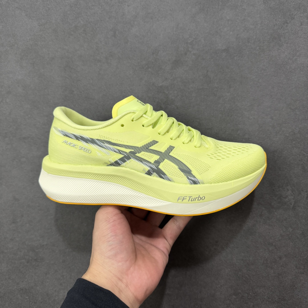 【升级版】Asics 亚瑟士MAGIC SPEED 4稳定跑鞋 鞋面采用双层提花网面设计,提高包裹性和透气性,后跟搭载稳定系统科技T-GEL提升整体支撑力和结构感,减少对身体带来的冲击负荷,创新中底至轻回弹 尺码:36-45 含半码-选品中心