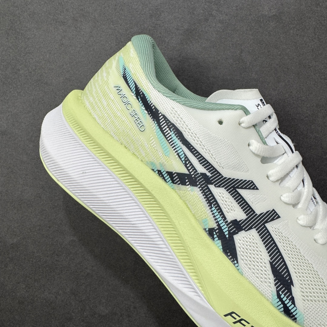 图片[6]-【升级版】Asics 亚瑟士MAGIC SPEED 4稳定跑鞋 鞋面采用双层提花网面设计，提高包裹性和透气性，后跟搭载稳定系统科技T-GEL提升整体支撑力和结构感，减少对身体带来的冲击负荷，创新中底至轻回弹 尺码：36-45 含半码-选品中心