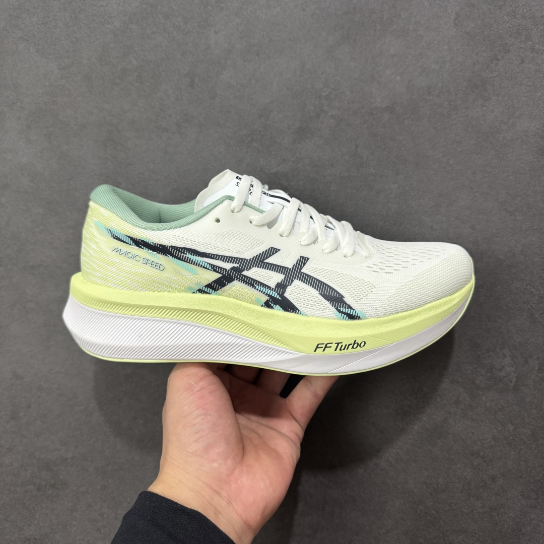 【升级版】Asics 亚瑟士MAGIC SPEED 4稳定跑鞋 鞋面采用双层提花网面设计,提高包裹性和透气性,后跟搭载稳定系统科技T-GEL提升整体支撑力和结构感,减少对身体带来的冲击负荷,创新中底至轻回弹 尺码:36-45 含半码-选品中心