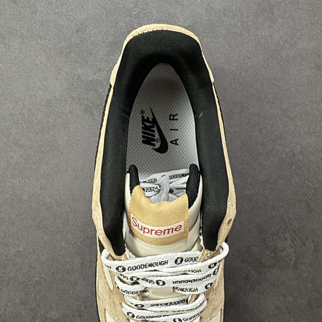 图片[7]-【定制版】NIke Air Force 1 \’07 Low Supreme 藤原浩 联名–黑棕空军一号低帮 运动鞋 休闲鞋 折边针车 头层猪巴戈 工艺难度大 原楦头原纸板 高端定制鞋盒 原厂鞋底 超高清洁度 细节完美 货号：YF9511-810 尺码：36 36.5 37.5 38 38.5 39 40 40.5 41 42 42.5 43 44 44.5 45 编码：HXSB310320-选品中心