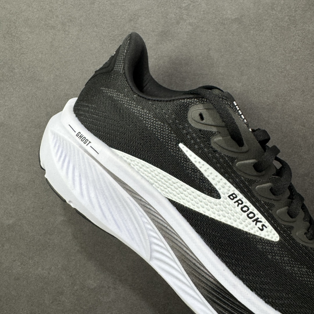 图片[6]-【公司级】外贸热款专供 Brooks 布鲁克斯 Ghost 17 网面运动鞋 官方售价1K+ 超临界Q弹大底 正确鞋底带钢印 平台专供品质 完美鞋型 做工清洁度 软碳大底 透气鞋面 跑步健身优选版本 尺码：36-45-选品中心