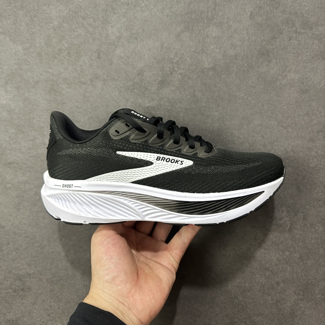 【公司级】外贸热款专供 Brooks 布鲁克斯 Ghost 17 网面运动鞋 官方售价1K+ 超临界Q弹大底 正确鞋底带钢印 平台专供品质 完美鞋型 做工清洁度 软碳大底 透气鞋面 跑步健身优选版本 尺码:36-45-选品中心