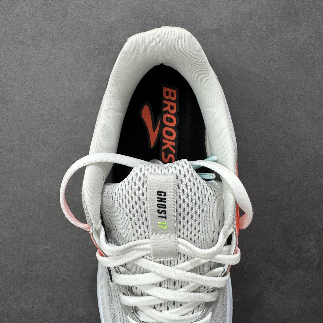 图片[7]-【公司级】外贸热款专供 Brooks 布鲁克斯 Ghost 17 网面运动鞋 官方售价1K+ 超临界Q弹大底 正确鞋底带钢印 平台专供品质 完美鞋型 做工清洁度 软碳大底 透气鞋面 跑步健身优选版本 尺码：36-45-选品中心