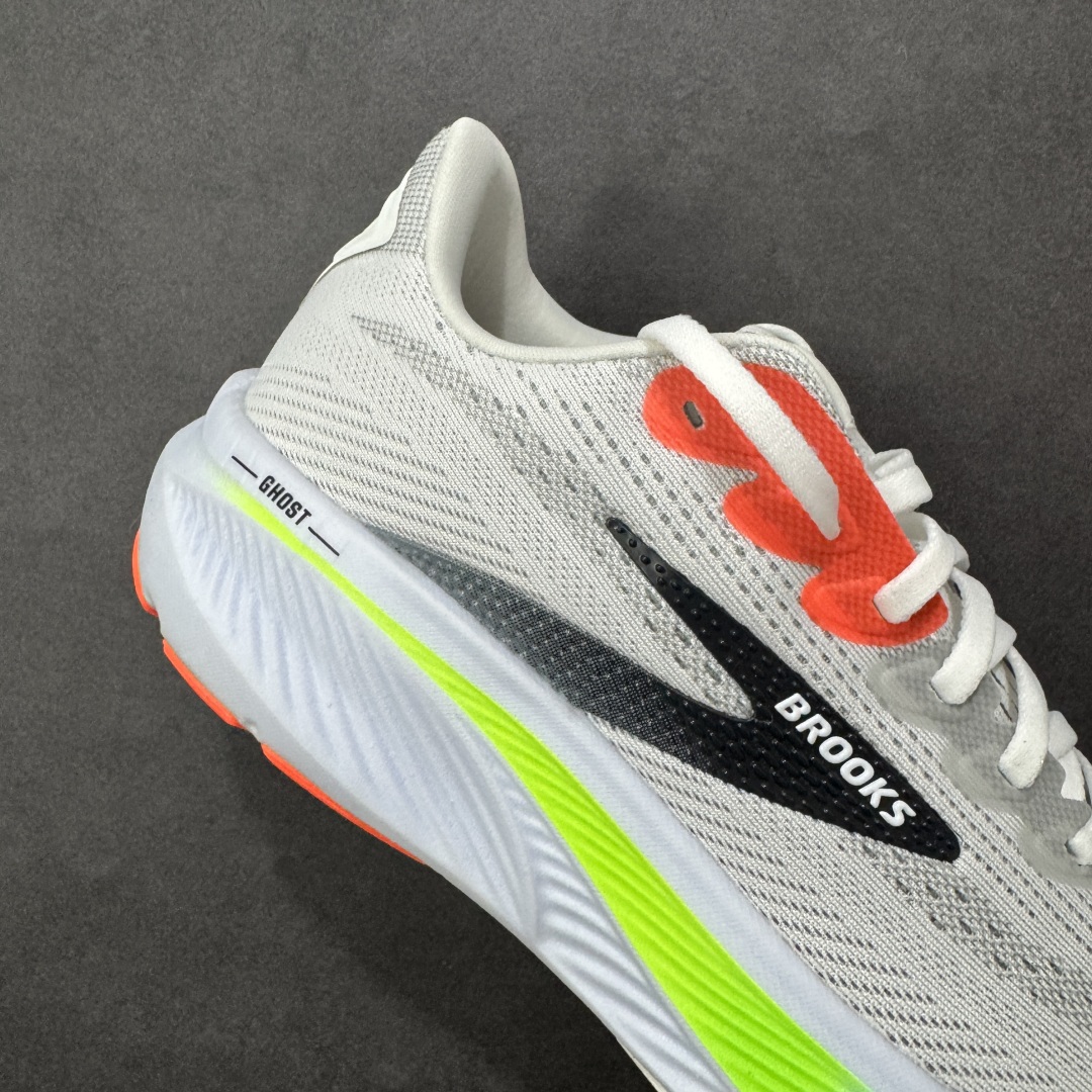 图片[6]-【公司级】外贸热款专供 Brooks 布鲁克斯 Ghost 17 网面运动鞋 官方售价1K+ 超临界Q弹大底 正确鞋底带钢印 平台专供品质 完美鞋型 做工清洁度 软碳大底 透气鞋面 跑步健身优选版本 尺码：36-45-选品中心