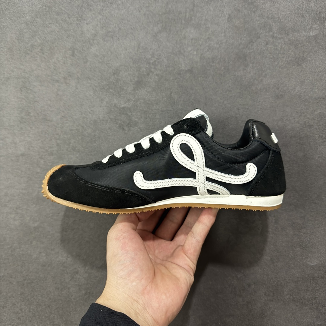 图片[2]-【GQ福利】Loewe罗意威 Ballet Runner2.0系列 进口柔软小牛皮+牛反绒皮面拼接，内里垫脚混种羊皮，双层高弹乳胶内热，独家模具橡胶大底，上脚轻便舒适 四色现货 尺码：35-44-选品中心