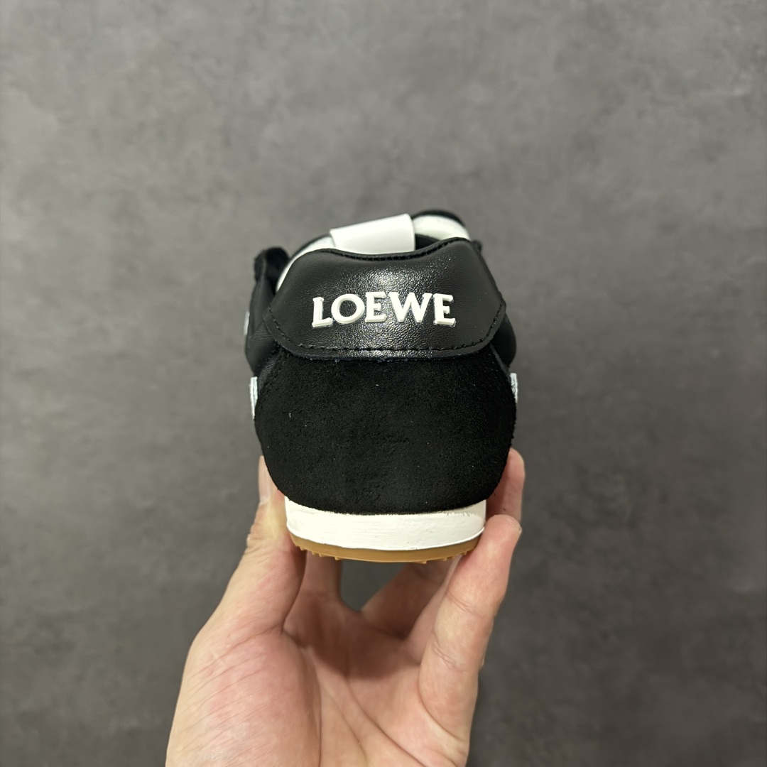 图片[4]-【GQ福利】Loewe罗意威 Ballet Runner2.0系列 进口柔软小牛皮+牛反绒皮面拼接，内里垫脚混种羊皮，双层高弹乳胶内热，独家模具橡胶大底，上脚轻便舒适 四色现货 尺码：35-44-选品中心